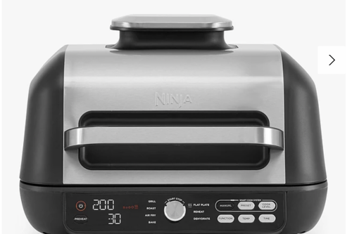 Ninja AG651UK Foodi MAX PRO Health Grill, Flat Plate & Air Fryer - 07/03