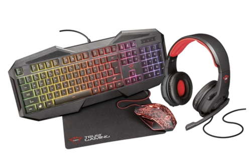 AUTO WIN - Trust GXT 788RW 4 in 1 Gaming Bundle for PC & Laptop