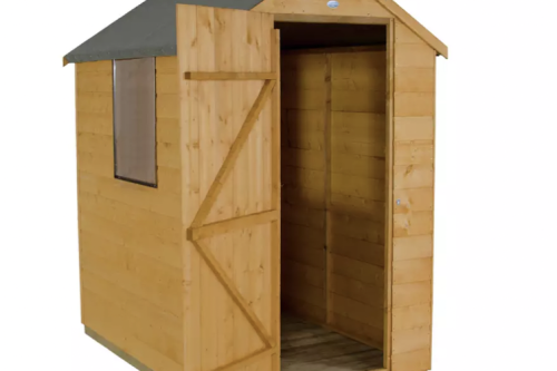 Forest Wooden 6 x 4ft Shiplap Apex Shed