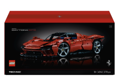 LEGO Technic 42143 Ferrari Daytona SP3 Model Race Car Set - 06/04
