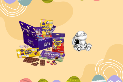 AUTO WIN - PANDORA Rabbit Charm & CADBURY EASTER CHOCOLATE TREASURE BOX
