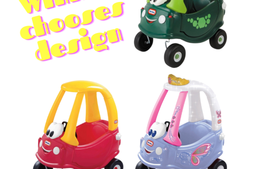AUTO WIN - A Little Tikes Cozy Coupe WINNER CHOOSES DESIGN