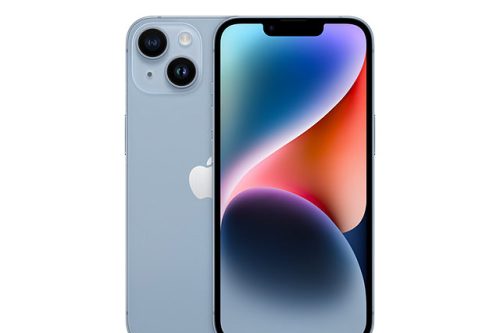 Apple iPhone 14, iOS, 6.1", 5G, SIM Free, 128GB, Blue - 18/04