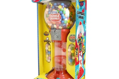 Giant Dubble Bubble Spiral Fun Gumball Bank, 24" Tall