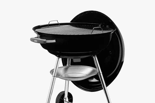 Weber Compact 57cm Kettle Charcoal BBQ, Black - 01/05
