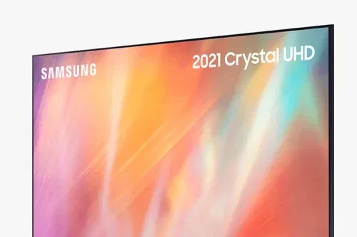 Samsung UE55AU7100 (2021) HDR 4K Ultra HD Smart TV, 55 inch with TVPlus, Black - 20/04