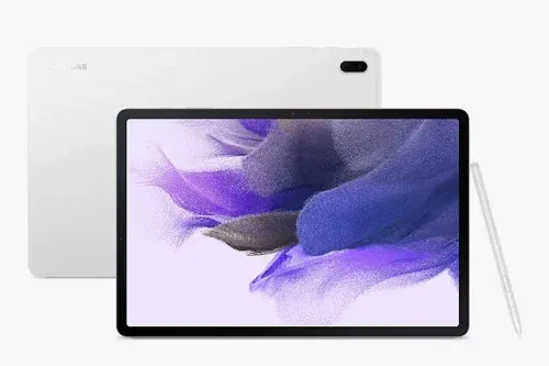 Samsung Galaxy Tab S7 FE Tablet with S Pen, Android, 6GB RAM, 128GB, Wi-Fi, 12.4", Mystic Silver