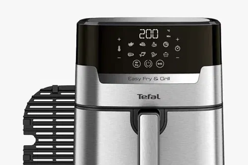 AUTO WIN - Tefal EY505D EasyFry Precision+ 2in1 Digital Air Fryer & Grill, 4.2L - 30/04