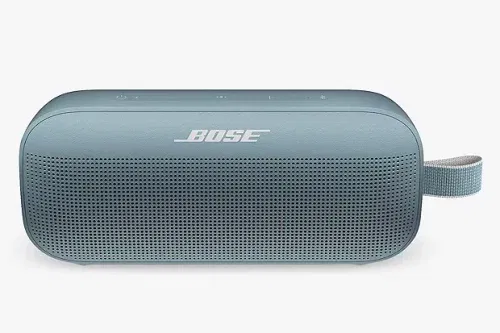 AUTO WIN - Bose SoundLink Flex Water-resistant Portable Bluetooth Speaker with Built-in Speakerphone, Stone Blue - 01/05