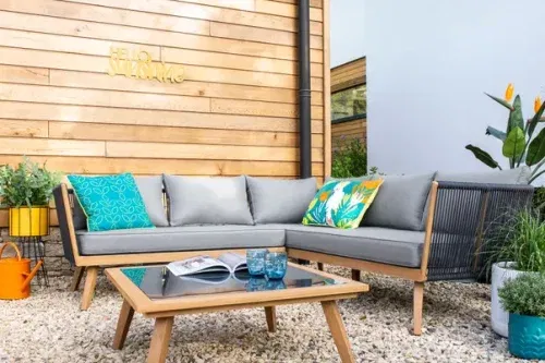 Elements 5 Seater Rope Corner Sofa - 05/05