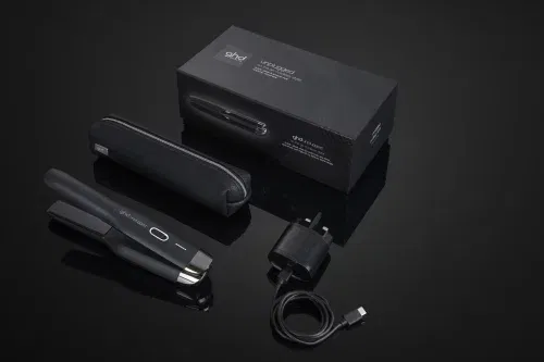 GHD UNPLUGGED CORDLESS HAIR STRAIGHTENER (BLACK) - 25/04