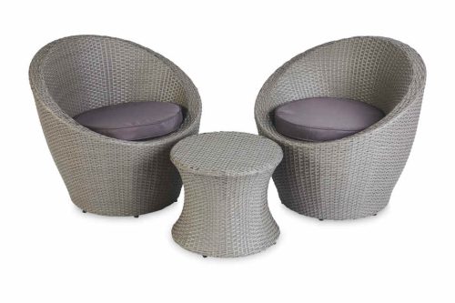 Win a Grey & Anthracite Rattan Bistro Set