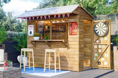 The Hangover Apex Garden Bar | Approx W1.8m x D2.4m / W5' x D7'
