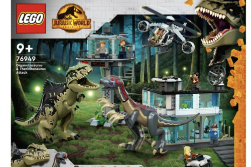 AUTO WIN - LEGO Jurassic World 76949 Giganotosaurus Attack Dinosaur Toy