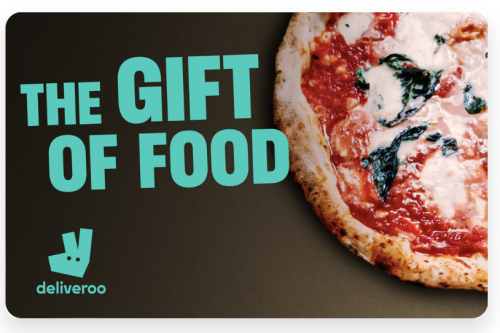 AFTERNOON AUTO WIN - £100 Deliveroo eGift Card - 01/05