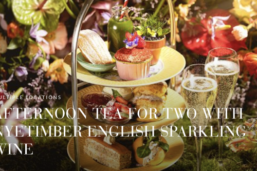AFTERNOON AUTO WIN - WIN A IVY AFTERNOON TEA FOR 2 WITH NYETIMBER ENGLISH SPARKLING WINE - 07/05