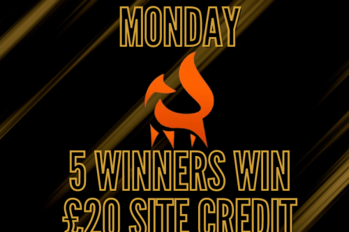 5 WINNERS £20 SITE CREDIT- AUTO WIN 06/10