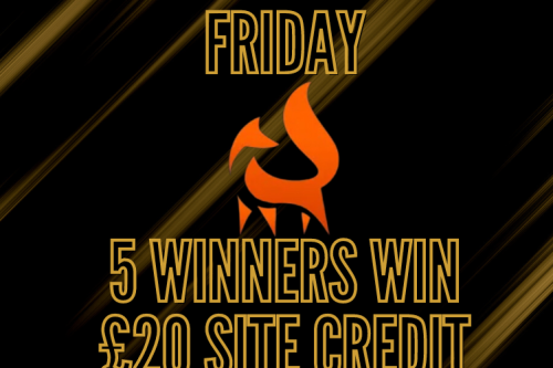 EVENING AUTO WIN - **5 WINNERS** WIN £20 SITE CREDIT - 26/05