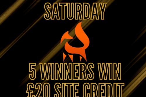 EVENING AUTO WIN - **5 WINNERS** WIN £20 SITE CREDIT - 27/05