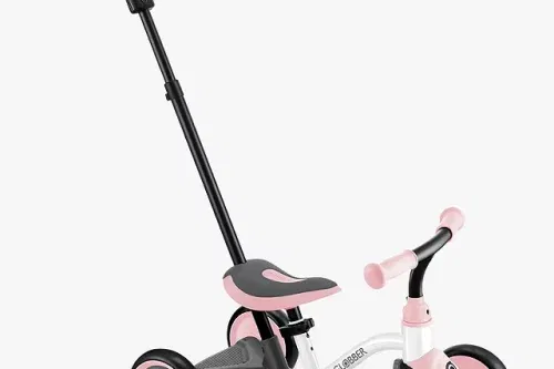 AUTO WIN - Globber 3-in-1 Learning Bike, Pastel Pink - 14/05