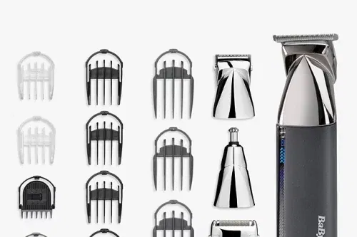 AUTO WIN-BaByliss Super-X Metal Series 15-in-1 Multi Trimmer, Grey