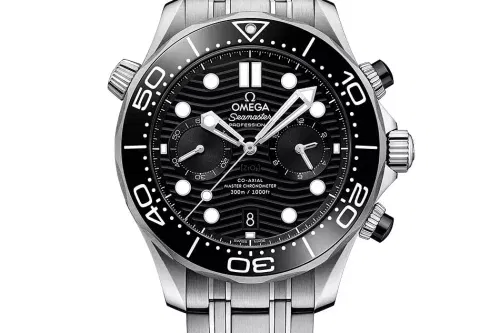 Omega Seamaster Chronograph Stainless Steel Bracelet Watch