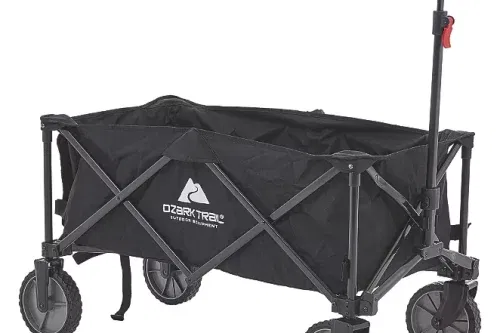 AUTO WIN - Ozark Trail Black Folding Wagon - 27/05