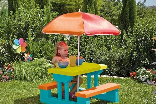 MORNING AUTO WIN - Kids Garden Table and Bench Set  - 17/05
