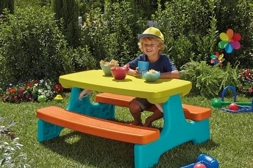MID DAY AUTO WIN - Kids Large Folding Garden Table and Bench - 27/05