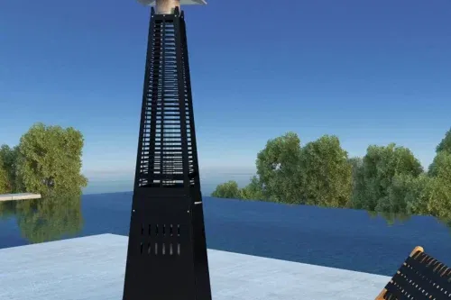 Well Travelled Living 2.2m (87") 40,000 BTU Pyramid Gas Patio Heater