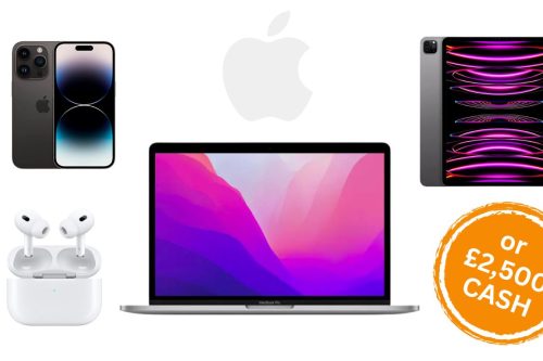 Win our Apple Pro Bundle or £2500 Cash
