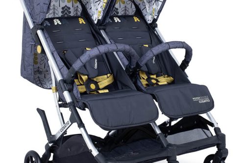 Cossatto Woosh Double Stroller Fika Forest - 01/06