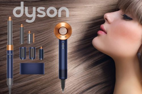 DOUBLE DYSON DUO - DYSON CORRALE HAIR STRAIGHTENERS AND DYSON SUPERSONIC HAIRDRYER