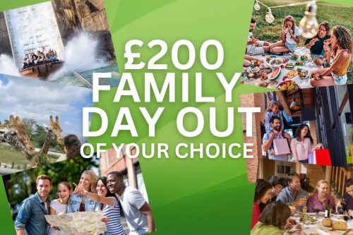 WIN £200 TO SPEND ON A FAMILY DAY OUT - 30/05