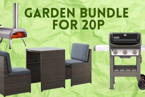 AUTO WIN - WIN A GARDEN BUNDLE FOR 20P