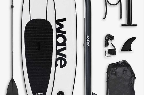 WAVE SPAS Classic SUP inflatable PVC and foam paddleboard set 11ft