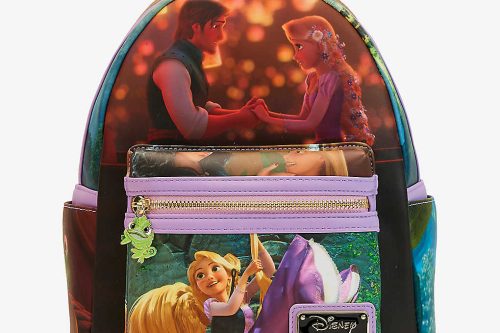 AFTERNOON AUTO WIN - LOUNGEFLY Disney's Rapunzel Princess faux-leather backpack - 04/06