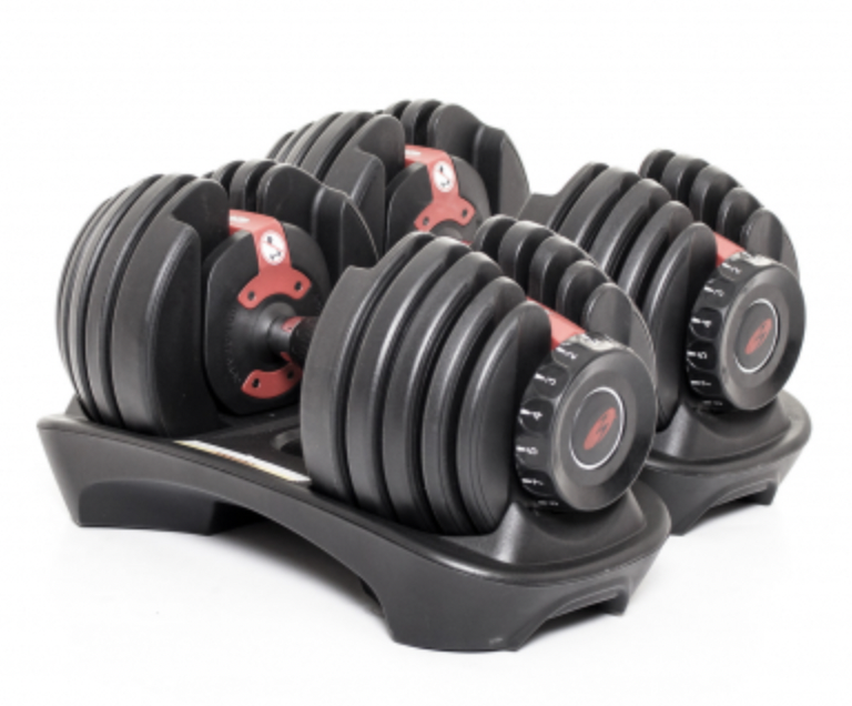 Bowflex 2-24 Kg Bowflex SelectTech 552i Dumbbells (Pair) - 10/05 ...