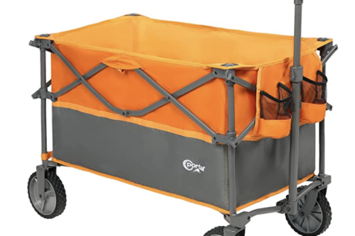 AUTO WIN - PORTAL Deeper Festival Trolley Folding Garden Beach Camping Larger Capacity Pull along Cart - 10/05