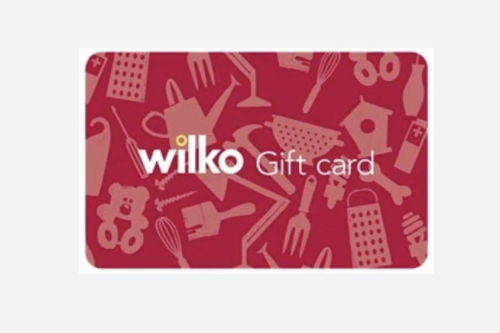 WIN A £100 WILKO GIFT CATD - 18/05