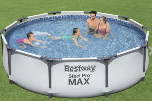AUTO WIN - Bestway SteelPro Max Metal 10 Feet x 30 Inches Pool Set - 17/05