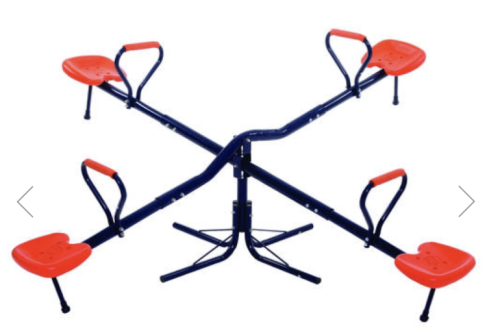 MID-DAY AUTO WIN - MV-L Hedstrom Roundabout Seesaw - Orange/Blue - 25/05