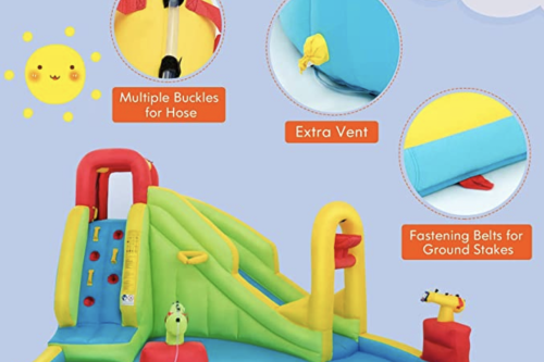 GYMAX Bouncy Castle Water Inflatable - 29/05