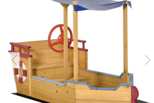 MID-DAY AUTO WIN - Kids Wooden Sandbox Play Station - 04/06