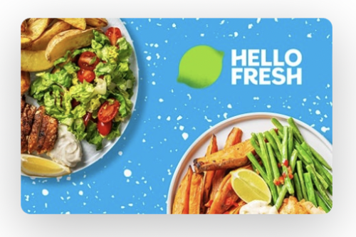 AFTERNOON AUTO WIN - £100 HELLO FRESH EVOUCHER - 31/05