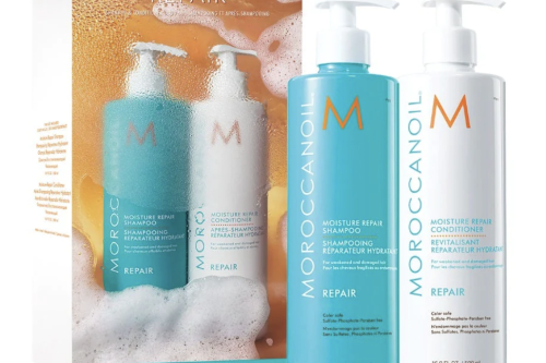 **2 WINNERS** Moroccanoil Moisture Repair Shampoo & Conditioner Duo (2x500ml) - 02/06