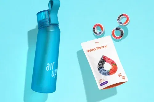 MORNING AUTO WIN - Air Up Ocean Blue bottle + cleaning brush + Pods