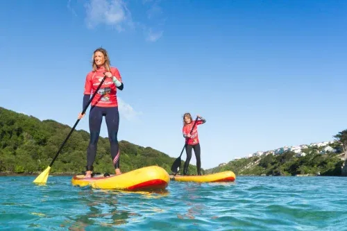 Stand-Up Paddleboard Lesson and Tour of Newquay Coastline for Two - 31/05