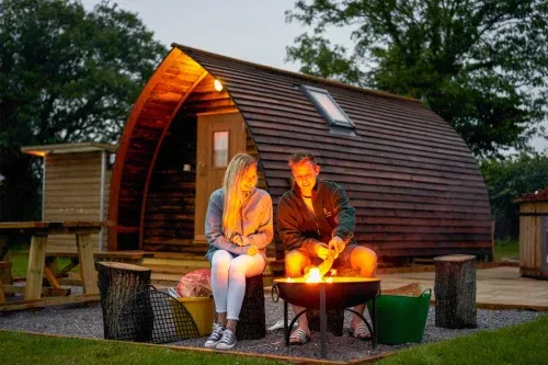 Two Night Glamping Break for Two at Secret Valley, Somerset - 23/05