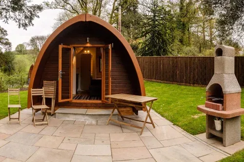 Two Night Mega Pod Glamping Break for Two at Langstone Manor, Dartmoor - 18/05